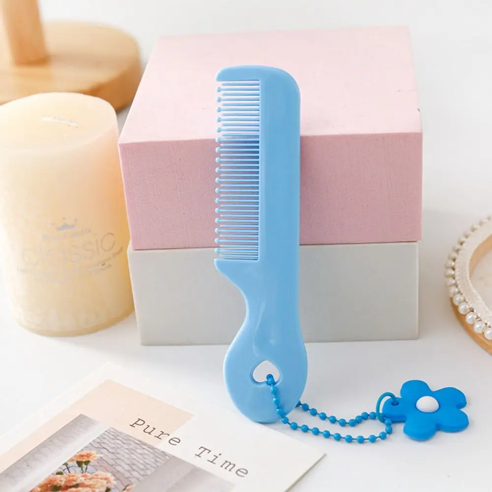 Travel Accessories Ins Colored Hair Comb Mini Portable Hairdressing Comb Animal Cute Cartoon Hair Brushes Boy