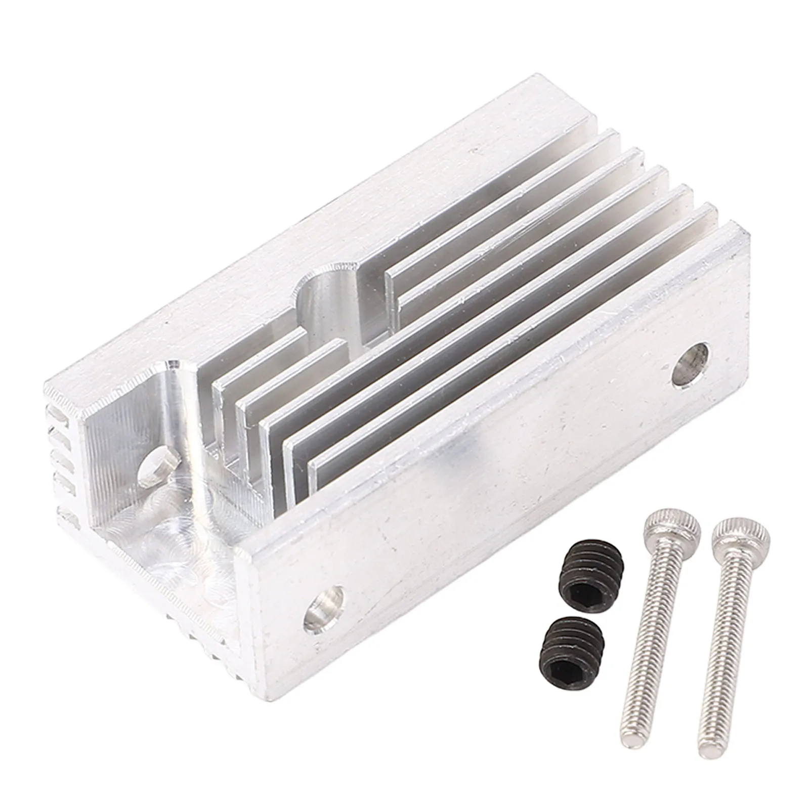 

3D Printer Heatsink Cooling Block Aluminum Fast Heat Dissipation High Strength Lightweight Rustproof for Crealiity Ender-3 S1