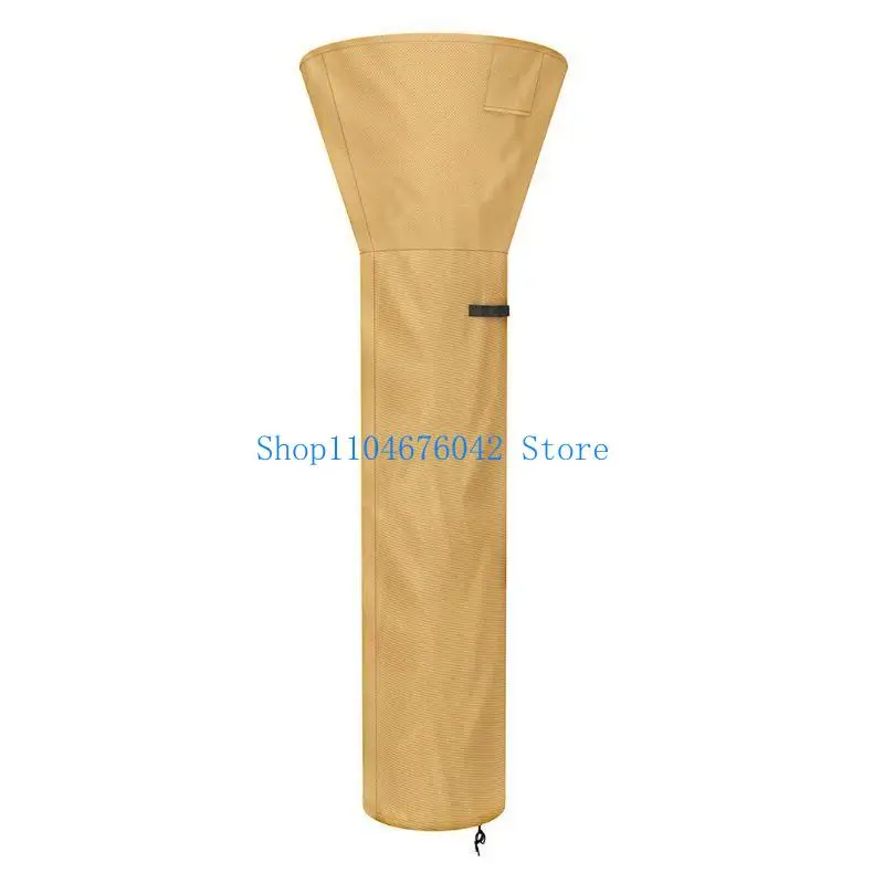 652F Outdoor Pyramid Patio Gas Heater Cover Hood Mushroom Protective Supplie