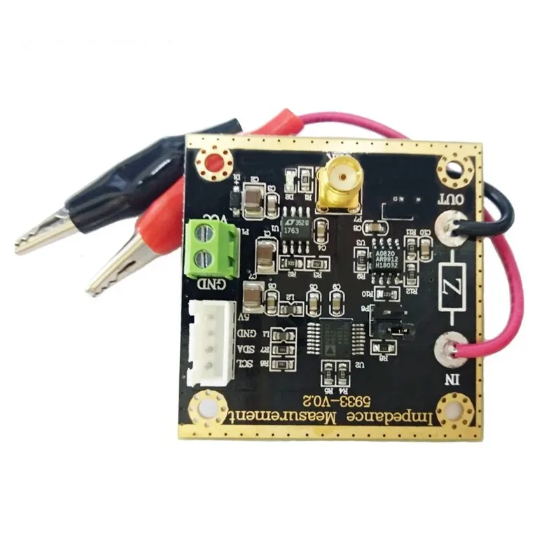 AD5933 Impedance Converter Network Analyzer Module 1M Sample Rate 12bit Resolution Measurement Resistance
