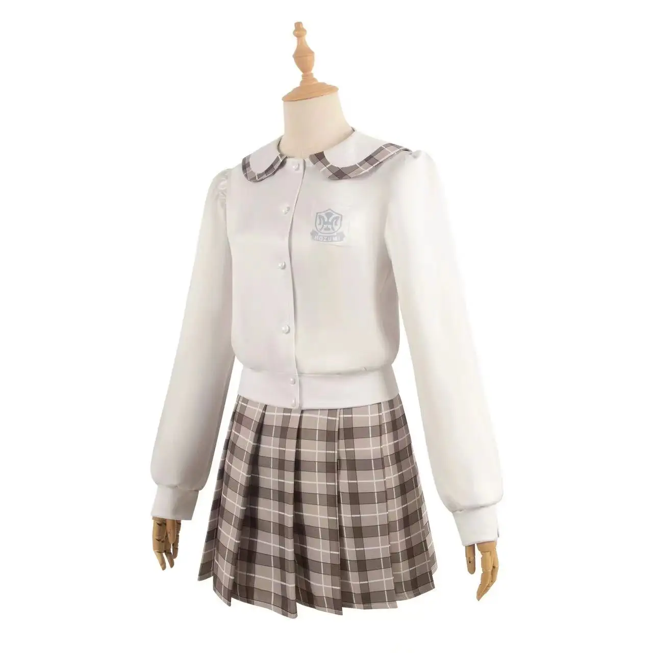 Unisex Anime Cos Kasugano Sora Cosplay Kostuums Outfit Halloween Uniform Pakken