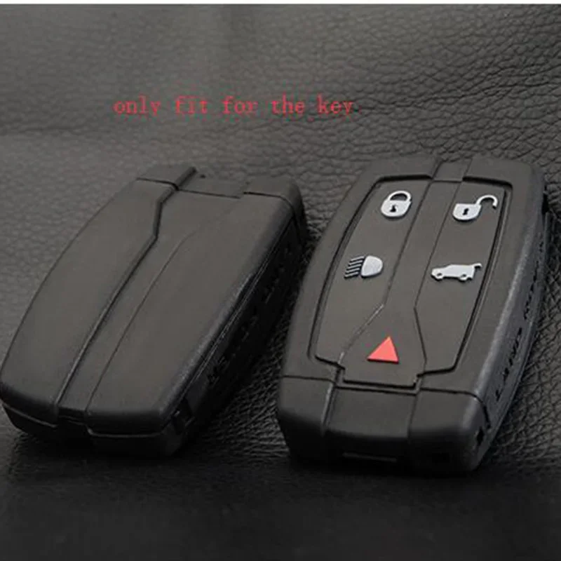 5 Buttons silicone Car Remote Smart Keyless Fob Case Shell cover For Land Rover Freelander 2 key