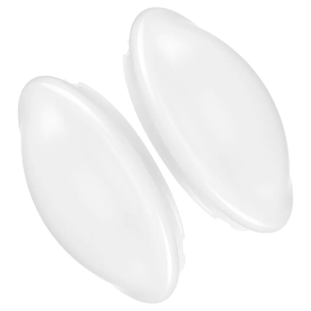 2-個の天井照明ランプシェード交換用ラウンドプラスチックカバー現代の天井ランプシェード寝室キッチンバスルームライトカバー