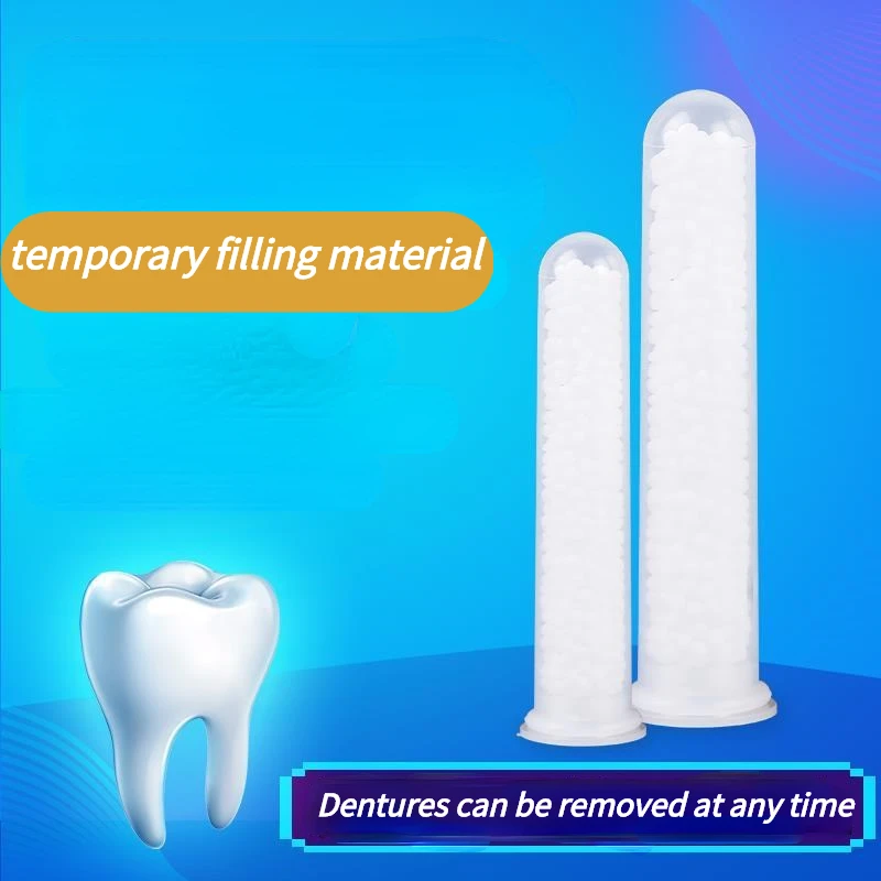 4g Degradable Safe Nontoxic Harmless Temporary Tooth Repair Kit Tooth Repair Bead FalseTeeth Solid Glue Teeth Beauty Tool Supply