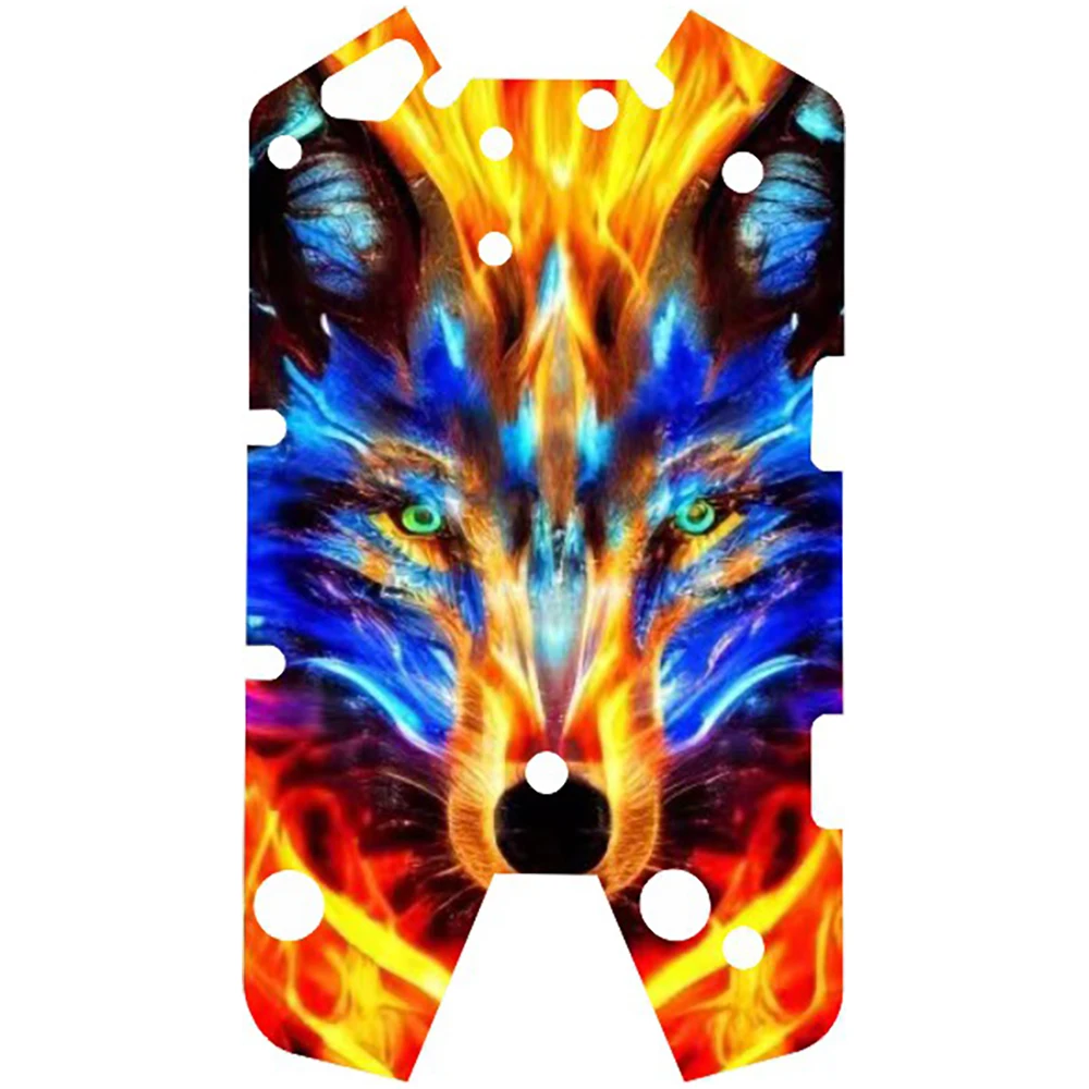 GVM Sasis Pelindung Kulit Pelindung Kecelakaan Kulit RC Stiker Monster Mobil untuk ARRMA-1/10 OUTCAST 4S V2