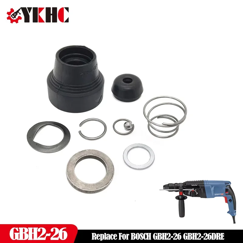 Chuck Cover Set Replace For BOSCH GBH 2-26 DRE GBH2-26 GBH2-26DRE Electric Hammer Impact Drill Accessories Spare Parts