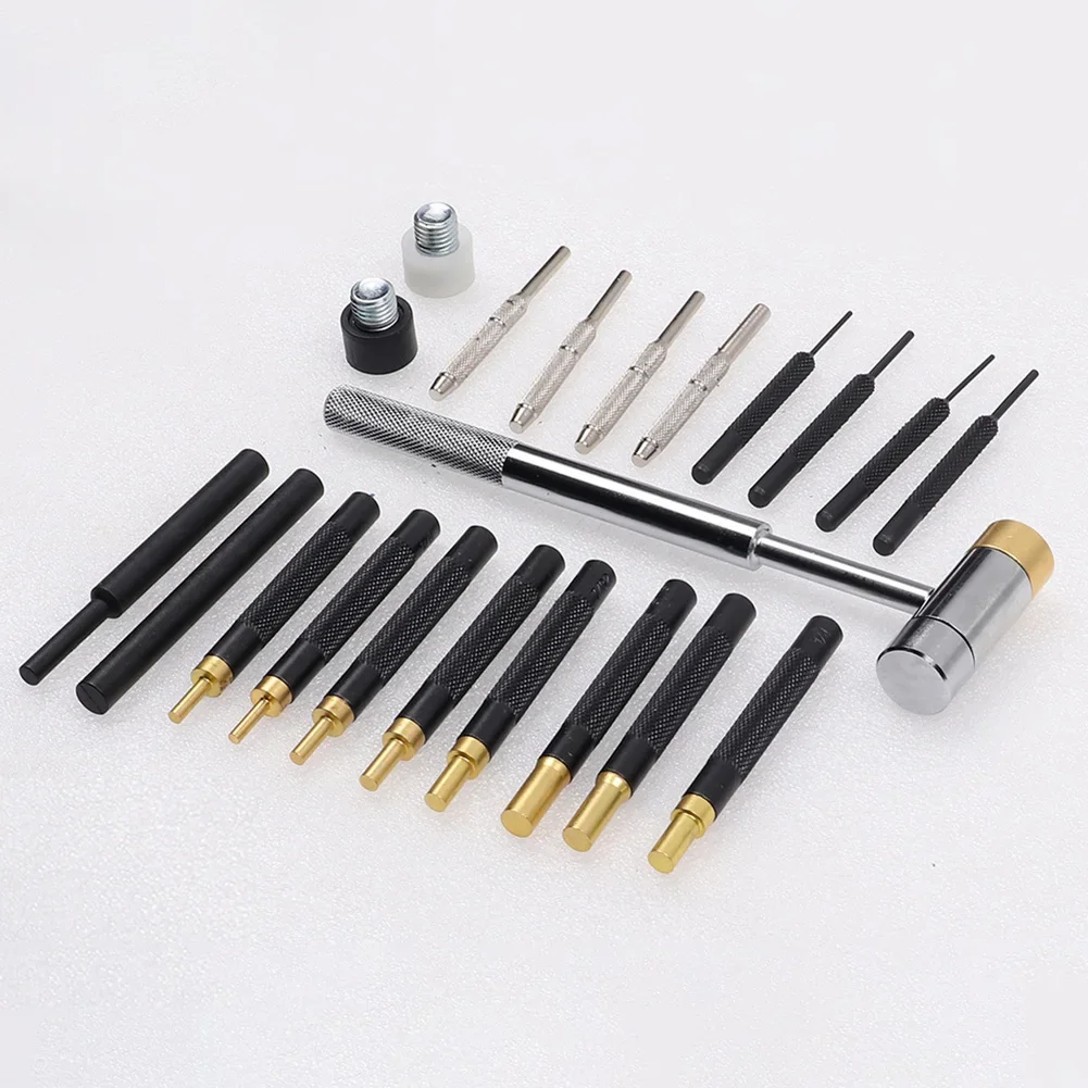 Versatile Hammer Smart Hammer Tool Organization Multiple Materials Complete Toolkit Punch Set For Metal And Wood