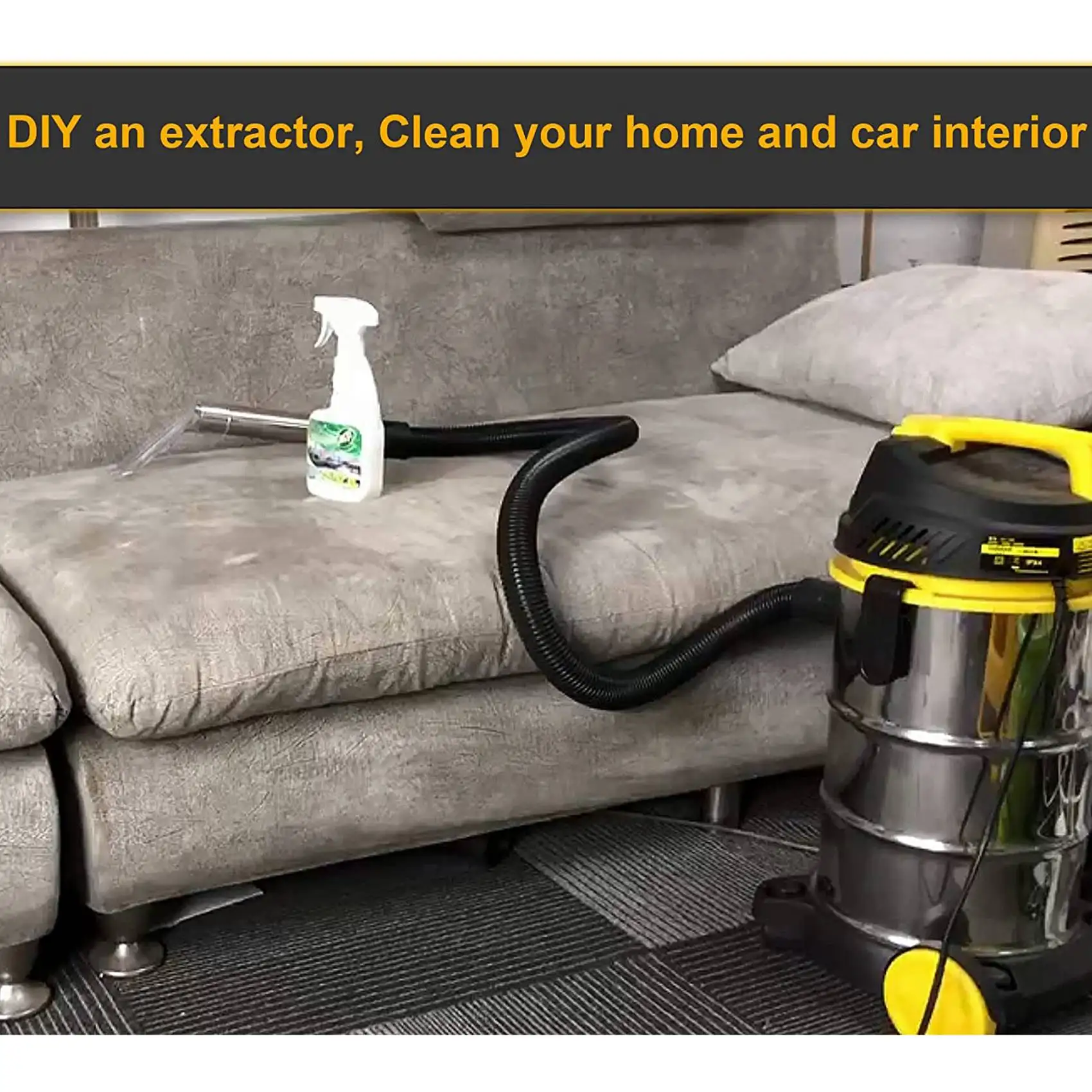 ไม้กายสิทธิ์ดูดฝุ่นทำความสะอาดเบาะและพรมทำความสะอาดที่นอนรายละเอียดรถยนต์