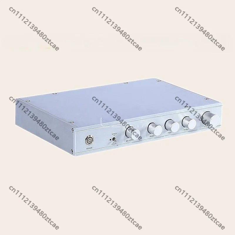 

High Fidelity Class A Preamp 4 Input 1 Output Tone Adjustment Home Audio System