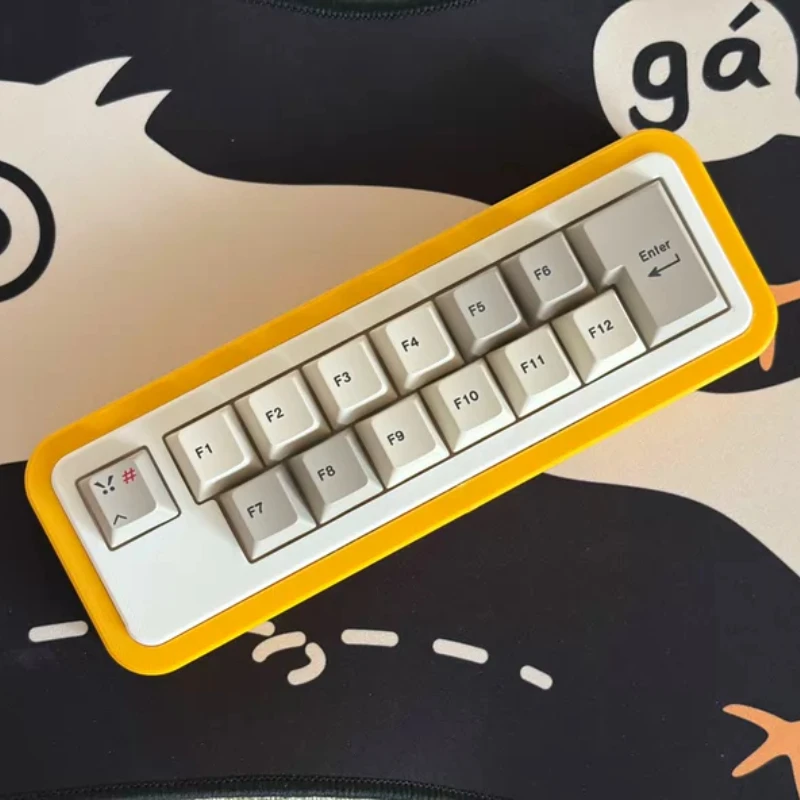 F Zone Pad All-in-One Hub Mechanical Keyboard Customized Wired Single-mode Hot Swap Support Vial 3D Printing Office Keyboard
