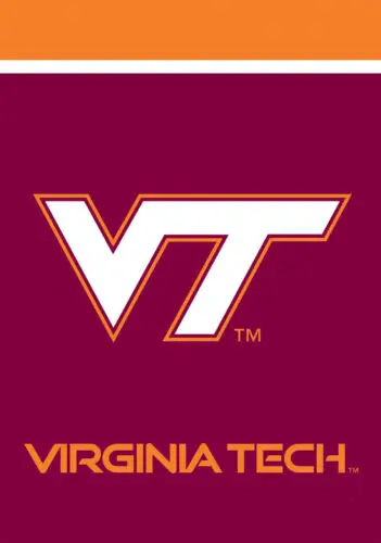 Virginia Tech Hokies House Flag Licensed  Briarwood Lane