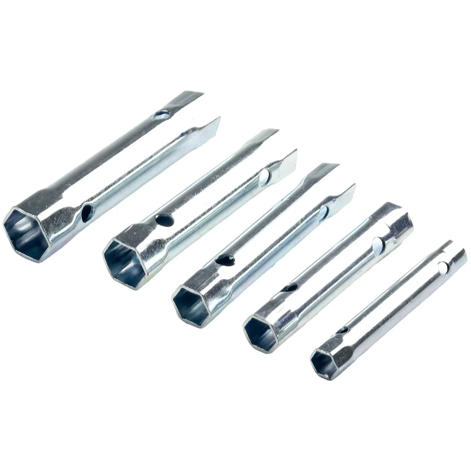 For Auto Repair Tubular Box Wrench DIY Polished Finish Professional Professional Tool Set Steel Widely Applicable