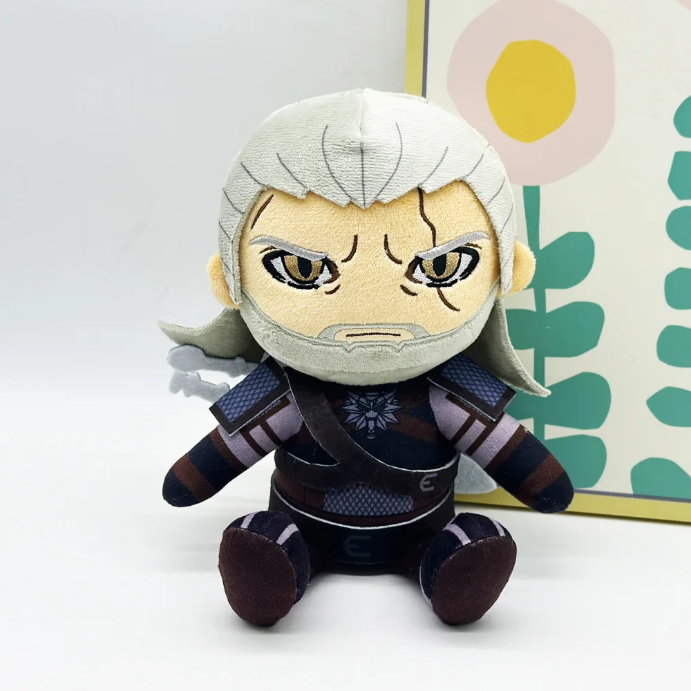 20 سنتيمتر أفخم جيرالت The Witcher 3 البرية هانت ألعاب من نسيج مخملي الدمى الكرتون محشوة لعبة لينة عيد ميلاد هدية الكريسماس للأطفال