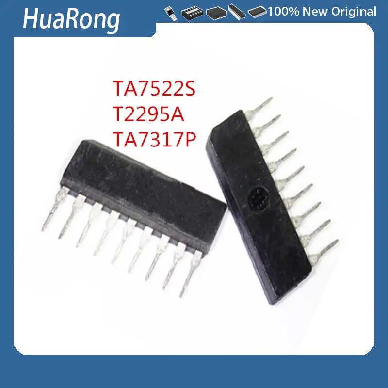 5PCS/LOT     TA7522S      T2295A     TA7317P   SIP9