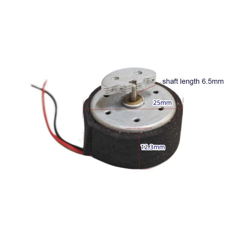1PCS 300C Vibration Motor with Line Wireless Handle Repair Motor DC3-6V 4 Leaf Vibrator Vibration Motor Repair Accessories