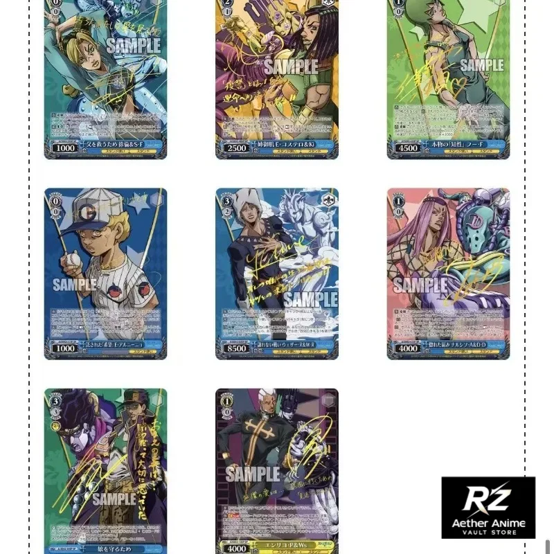 Cartões Colecionáveis JoJo's B - Anime Merchandise In Japanese avaliação e preço