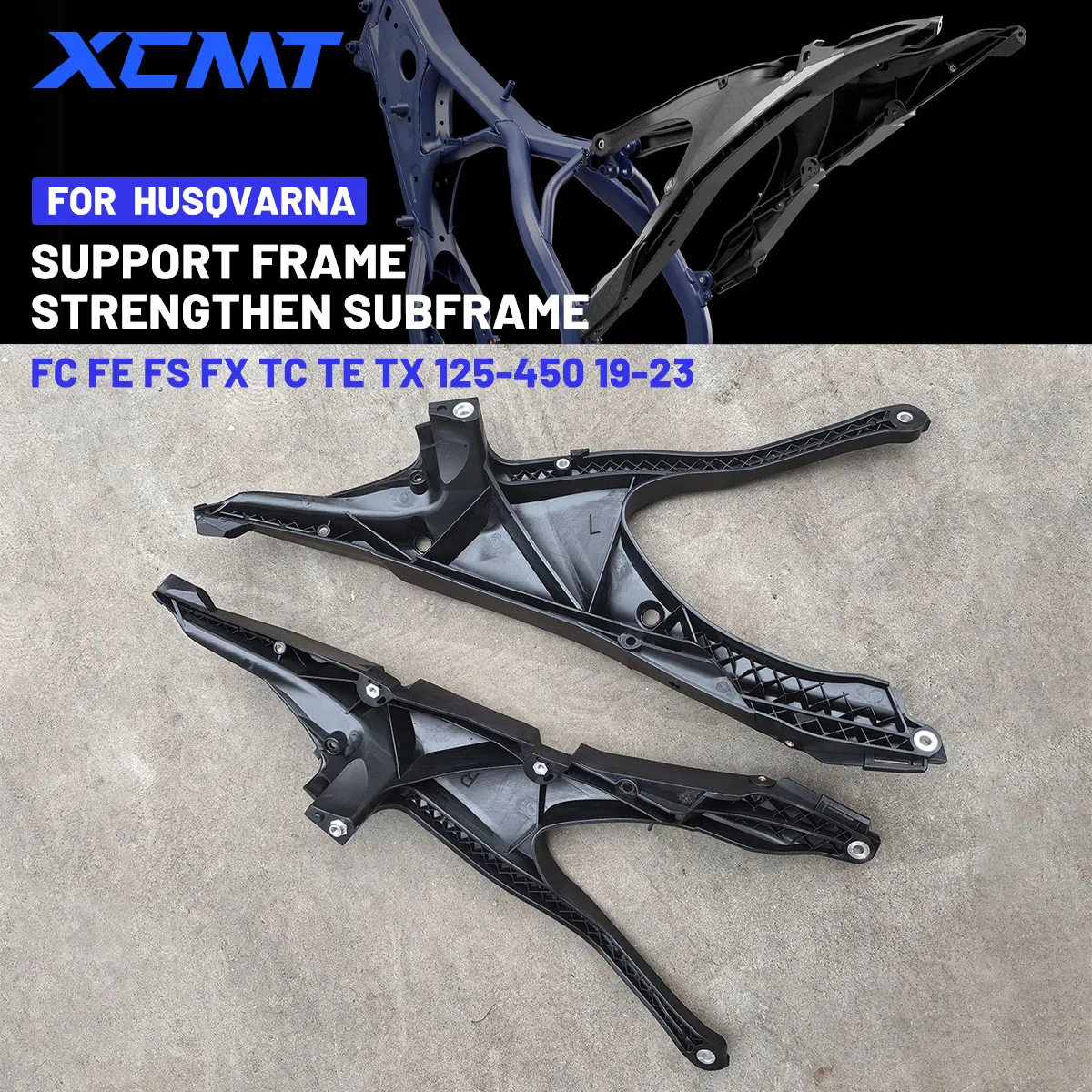 

2023 New Motorcycle Strengthen Subframe Rear Seat Support Frame Tailstock Mount For HUSQVARNA FC FE FS FX TC TE TX For HENGJIAN