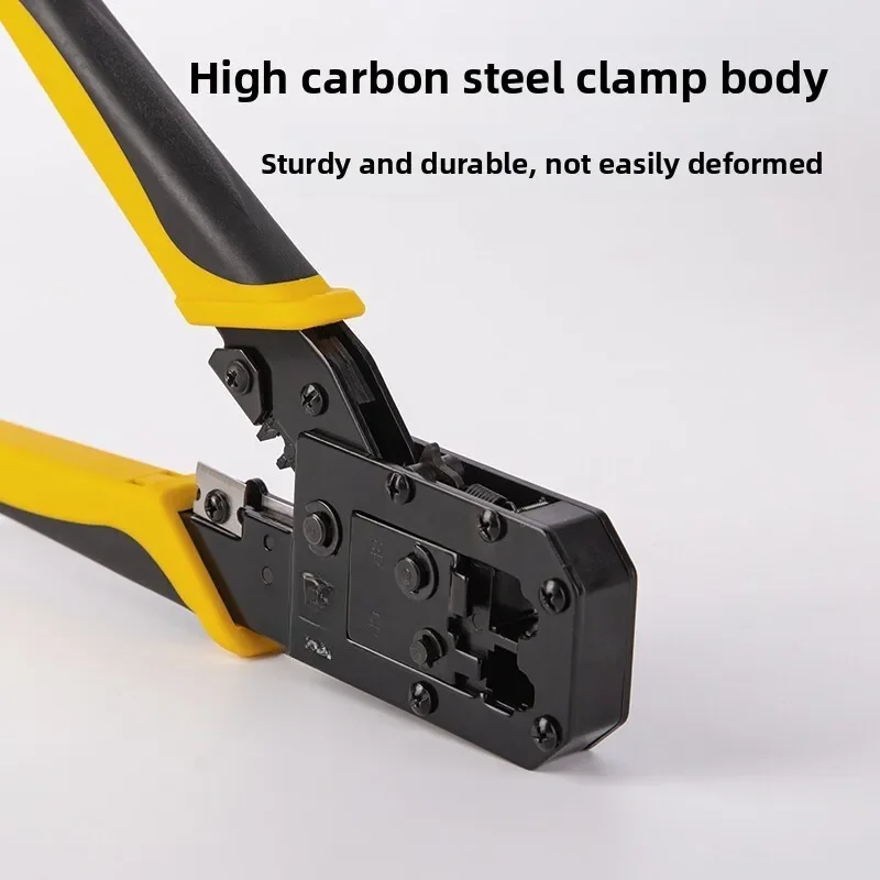 381068 Ratchet network pliers Network pliers 6P/8P VoIP crystal head crimping pliers