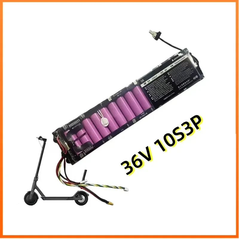 18650 10S3P 36V 7800mAh Litium Ion Battery Pack for Xiaomi 1S/M365 Electric Scooter with Communication 42V 2A charger