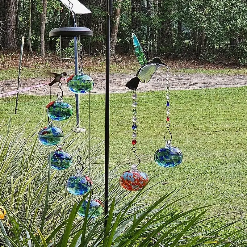 Affascinanti campanelli eolici mangiatoie per colibrì innovativo mangiatoia per umidificatori