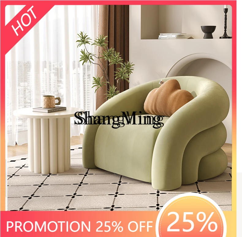 

FG good-looking Modern Cream Style Home Living Room Bedroom Light Luxury Sofa Chair