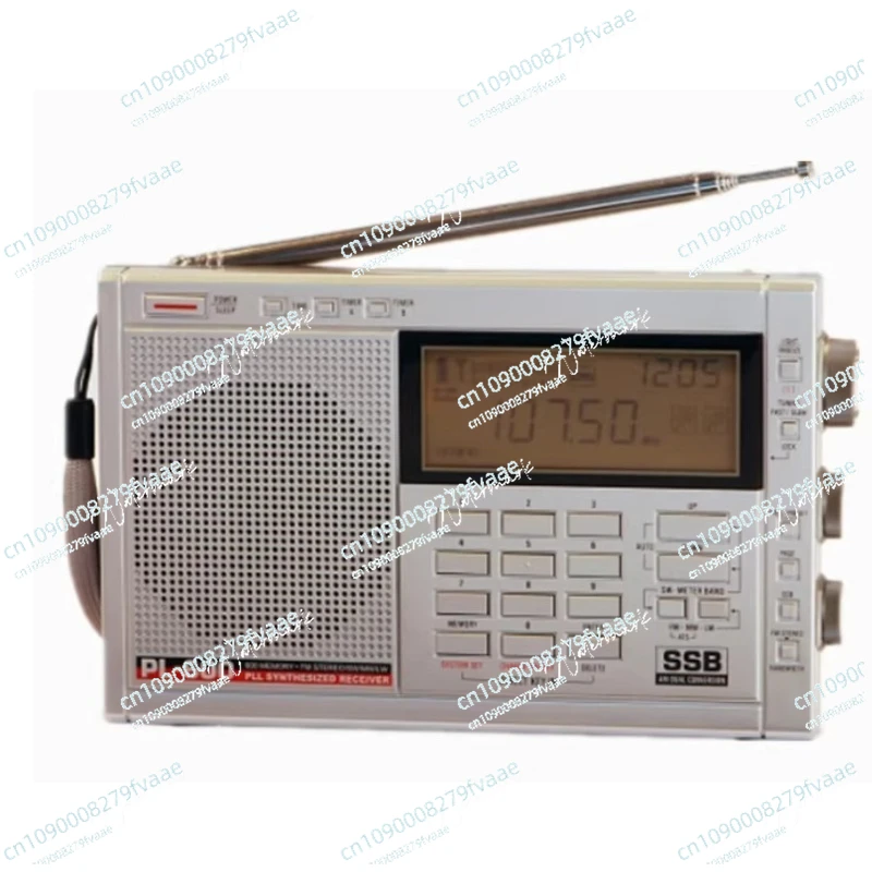 Tecsun PL600 راديو ستيريو على الموجات القصيرة كامل النطاق محمول 2 مرات تحويل التردد