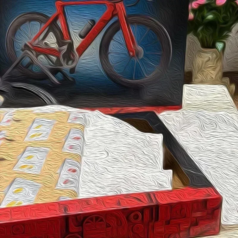 In Stock 1015Pcs Racing Bicycle Building Toy DIY Assemble Cycle Model Tabletop Display For Fans Birthday Gift