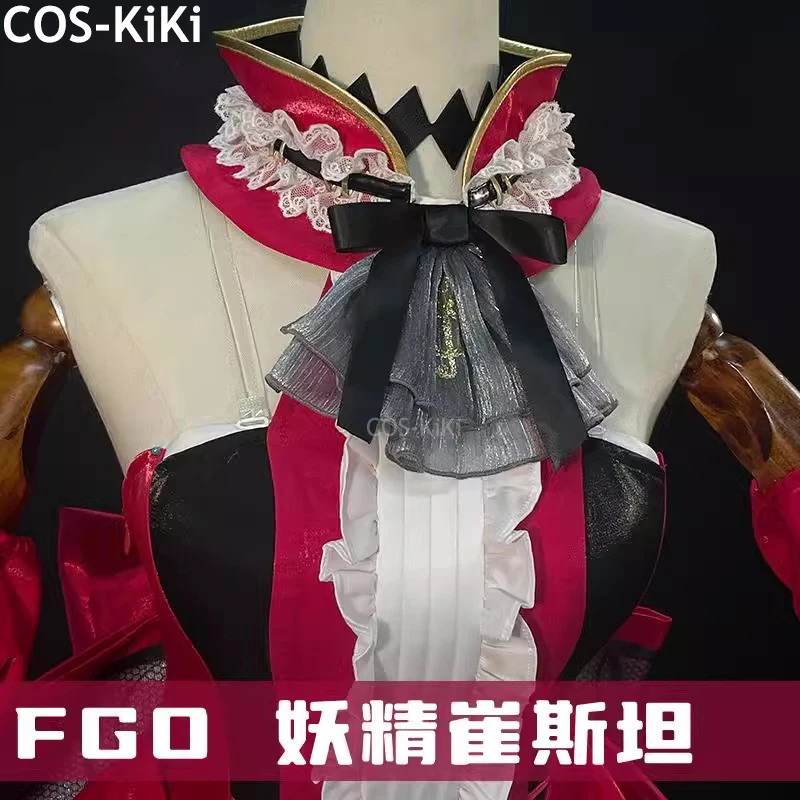 COS-KiKi-Robe de Jeu FGO Tristan pour Femme, Magnifique Uniforme Trempé, Costume Cosplay, Tenue de ixd'Halloween