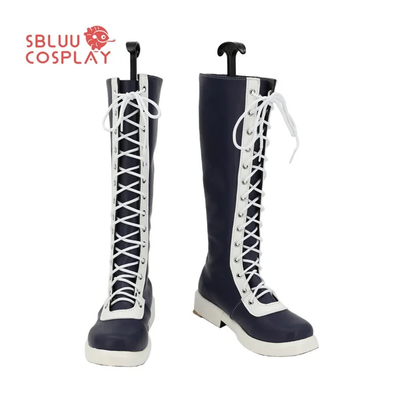 SBluuCosplay Anime Tsubaki Momomiya Cosplay Schuhe Nach Maß Stiefel Halloween Party