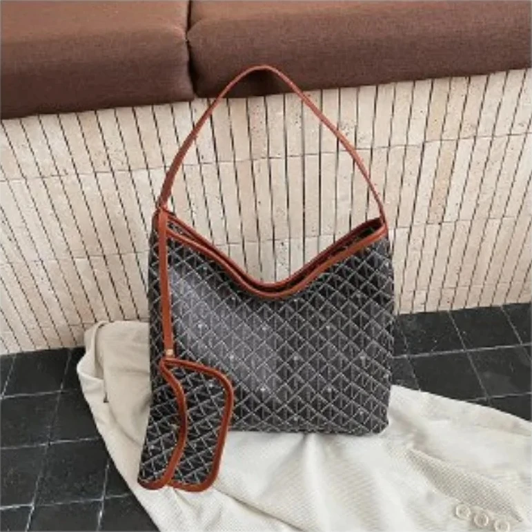 

Современная сумка через плечо, новинка 2025 года, модель, элегантный дизайн, для путешествий, для работы, для женщин, на одно плечо, прочный, практичный, стильный, изысканный