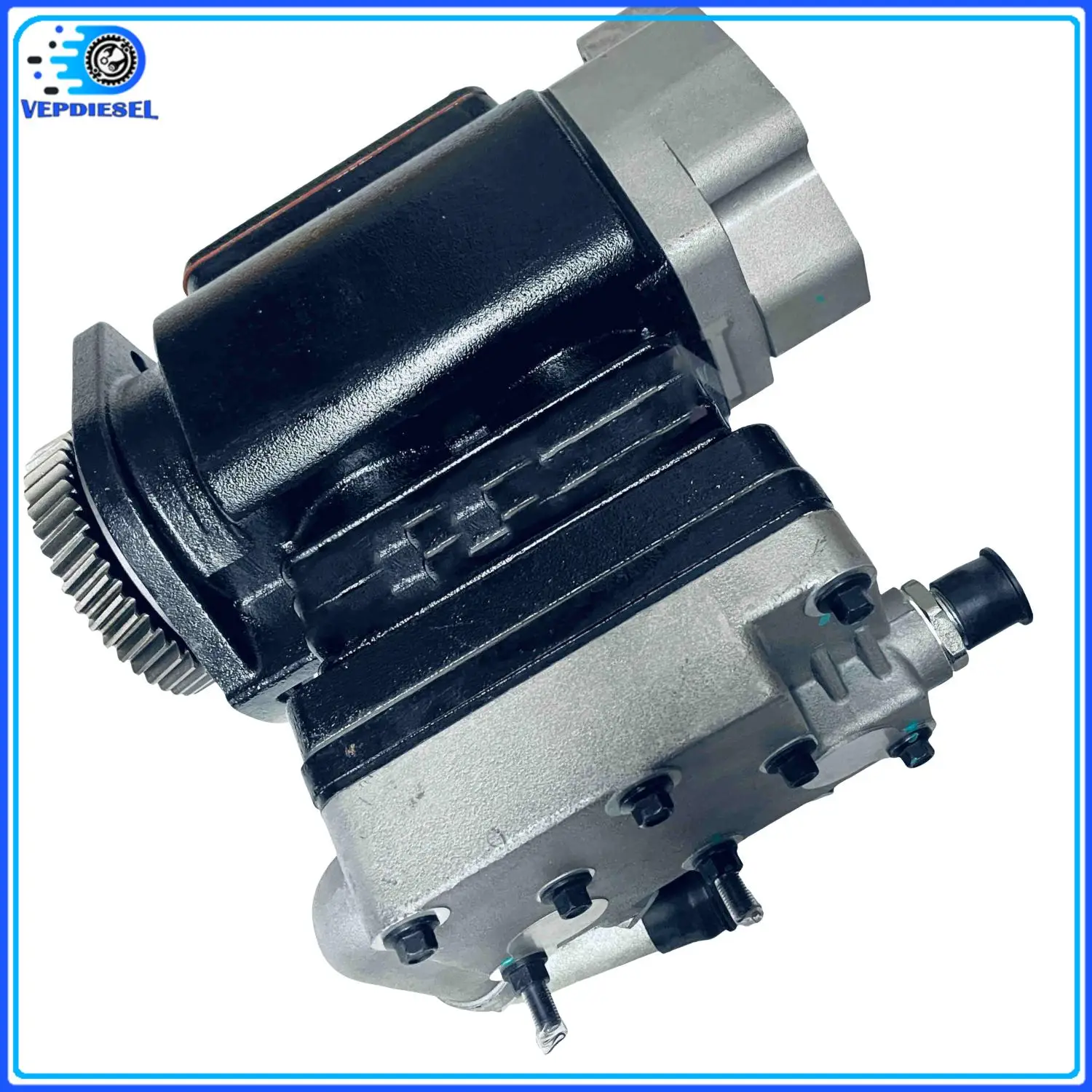 1pc Air Compressor 4930041 For Cummins 6L Engine twin cylinder Air Compressor New Excavators Accessories