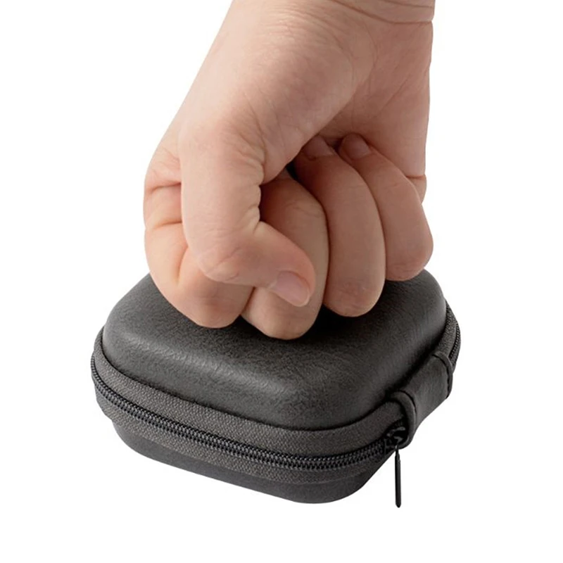 USB Data Cable Storage Bag PU Earphone Headset Cover Protector Mini Portable Zipper Headphone Case Earbuds Pouch Box Organizer