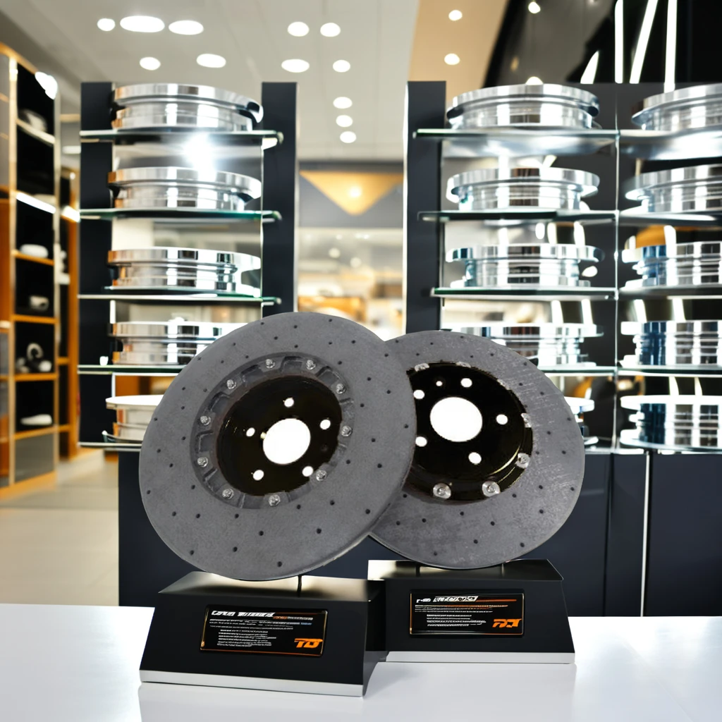 400Mm 390Mm Sport Car Carbon Fiber Ceramic Brake Disc For  M5 E60