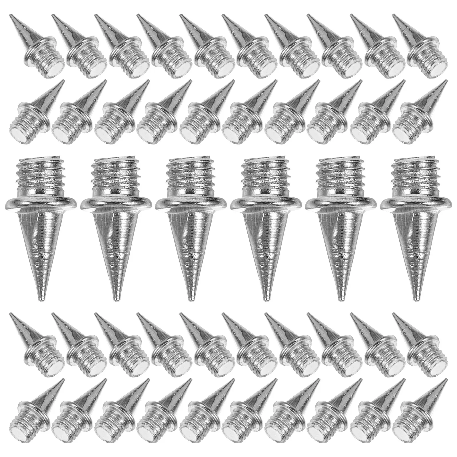 

110pcs Replacement Running Spikes for Track Shoes Hard Steel Short Nails Long Jump Golf Plastic Field Athletics