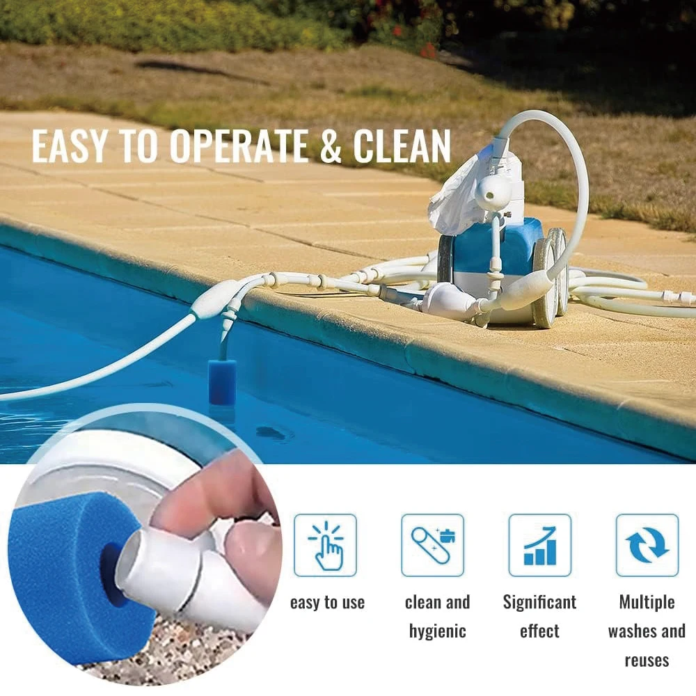 for Intex Type A Swimming Pool Filter Foam Cartridge ,Pool Filter Cartridge, Reusable Washable Filter Sponge Cleaner for Pool