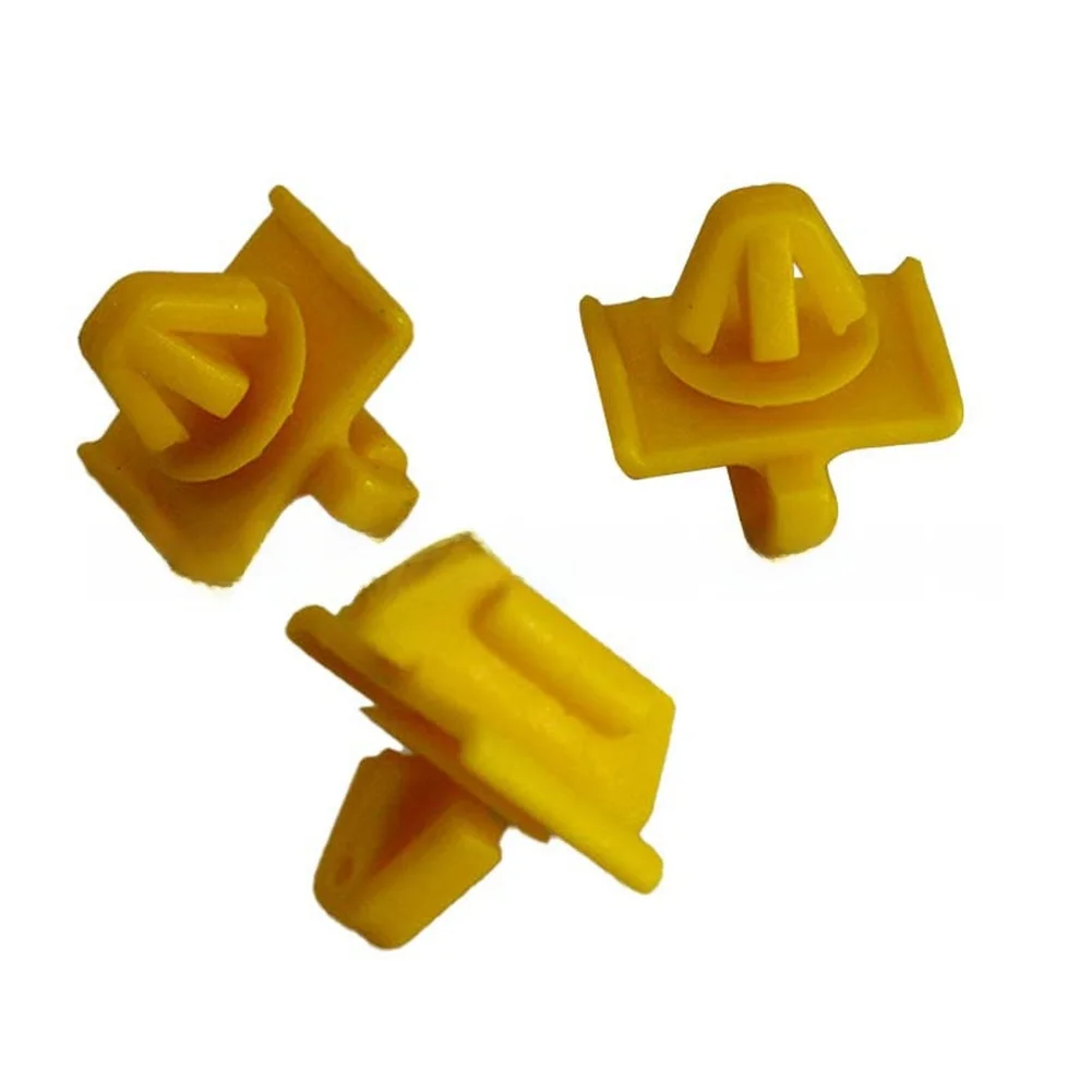 W124 Interior Clips W201 Panel Clips For Car Interior Repair High Strength Plastic Wear Resistant Material Seamless Installation