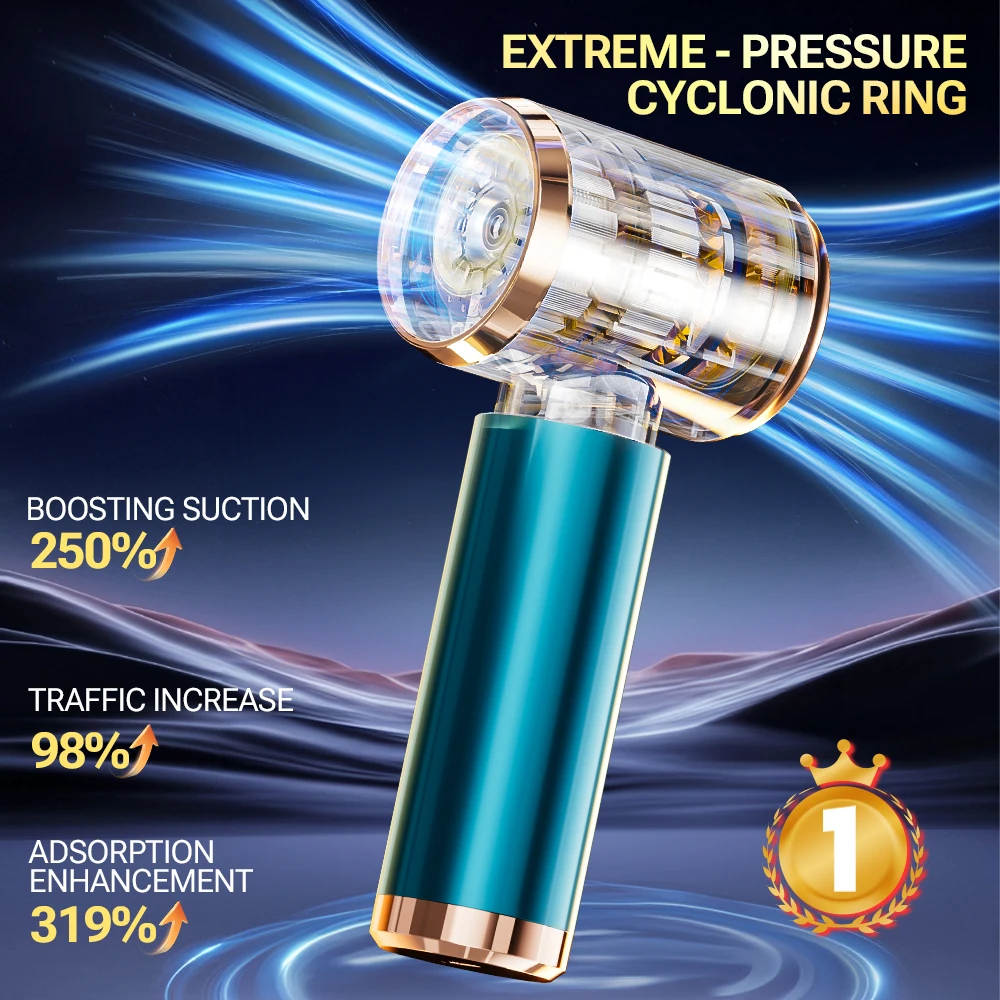 SZUK Car Vacuum Cleaner Strong Suction Cordless Cleaning Machine Powerful Portable Wireless Mini Vacuum Cleaner for Car and Home