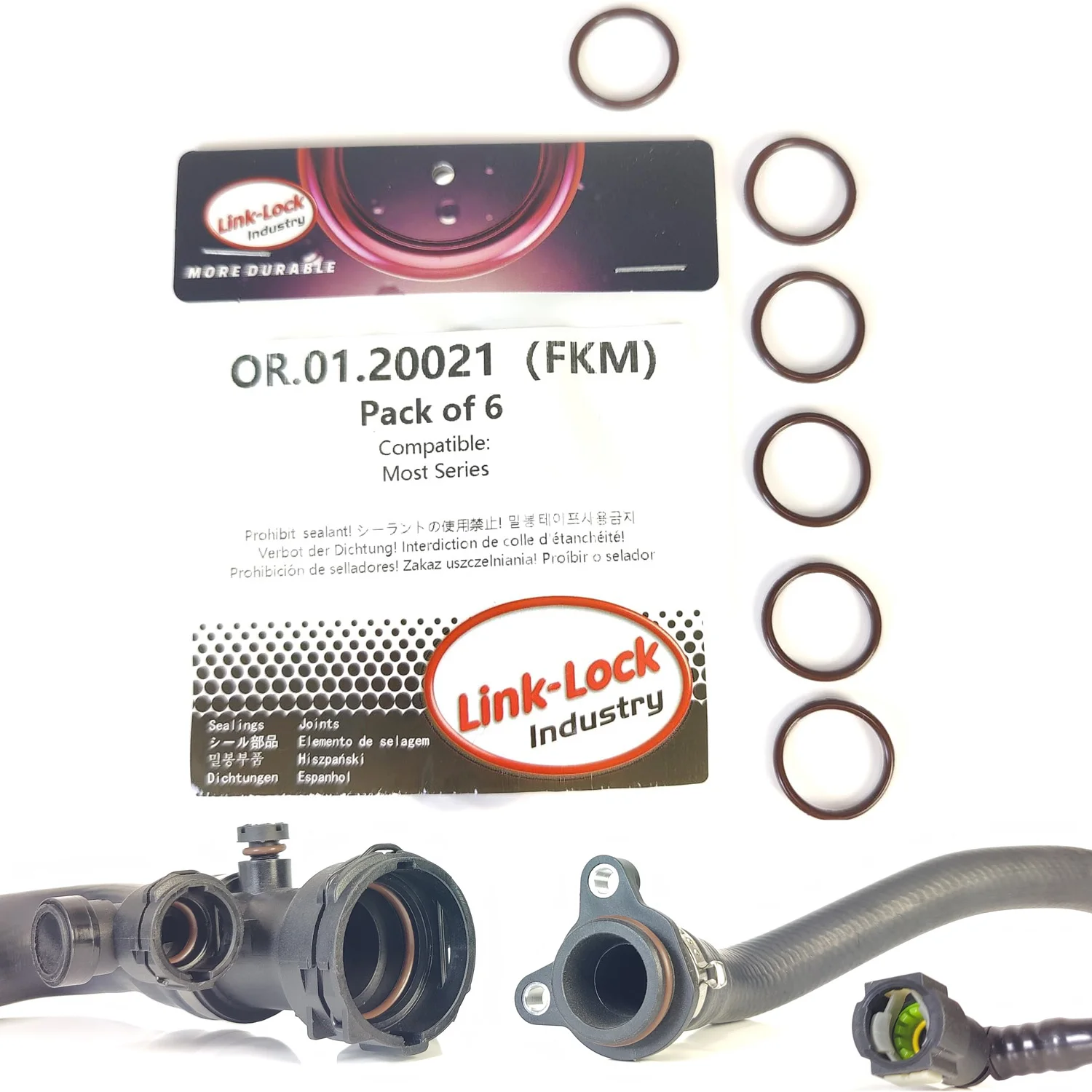 6PCS Fkm Viton OR.0…