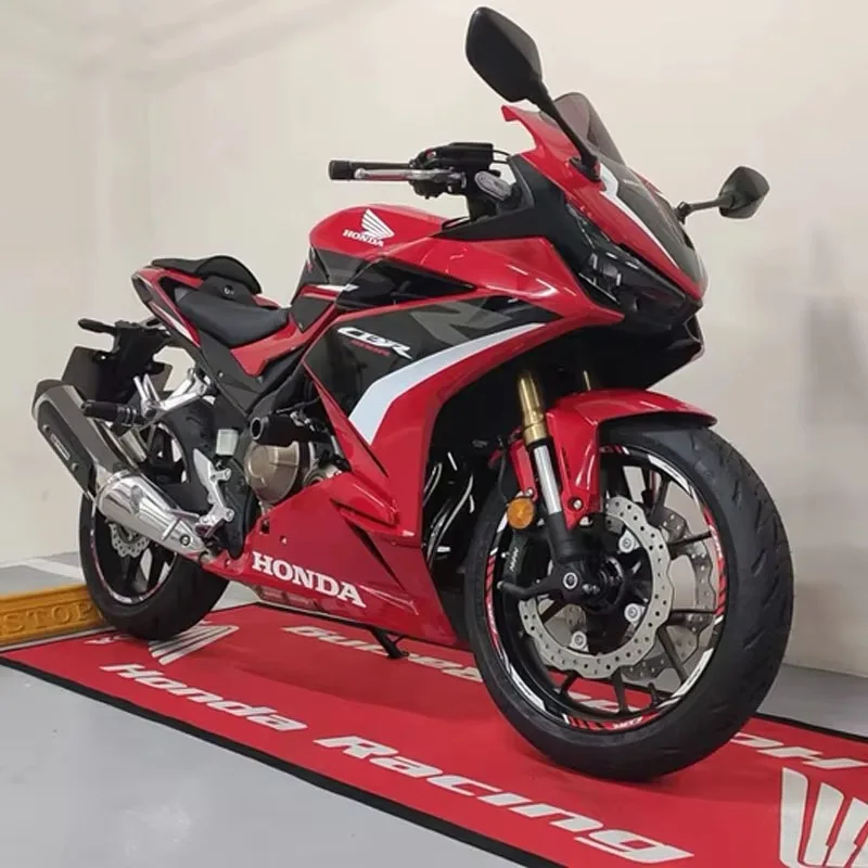 HONDA Motorcycle Carpet Garage Mat Racing Cool Moto Display Motorcycle Display Mat Anti-slip Home Decoration Living Room Rug