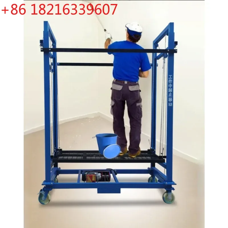TAO Electric Scaffolding System with Remote Control for Indoor Outdoor Construction Site Automatic Folding Lift for Decoration