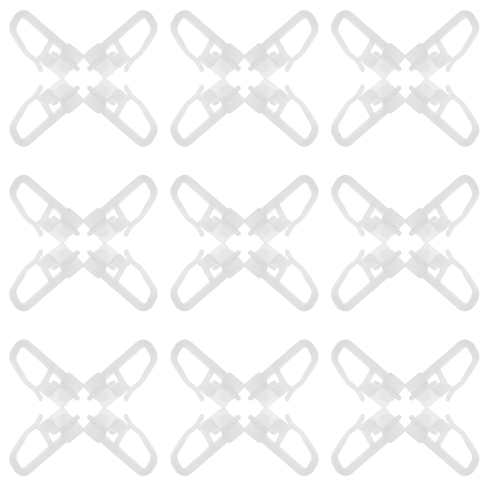 

50pcs Curtain Accessories Plastic Track Glider Hooks Silent Sliding Wheel Replacement For Bathroom Shower Window Vertical Blinds