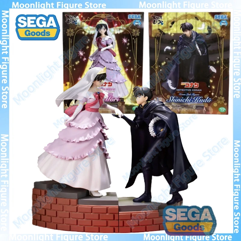 

In Stock SEGA Xross Link Kudou Shinichi Mouri Ran Princess Knight Desktop Cute Anime Action Figure Toys Gift Model Collection