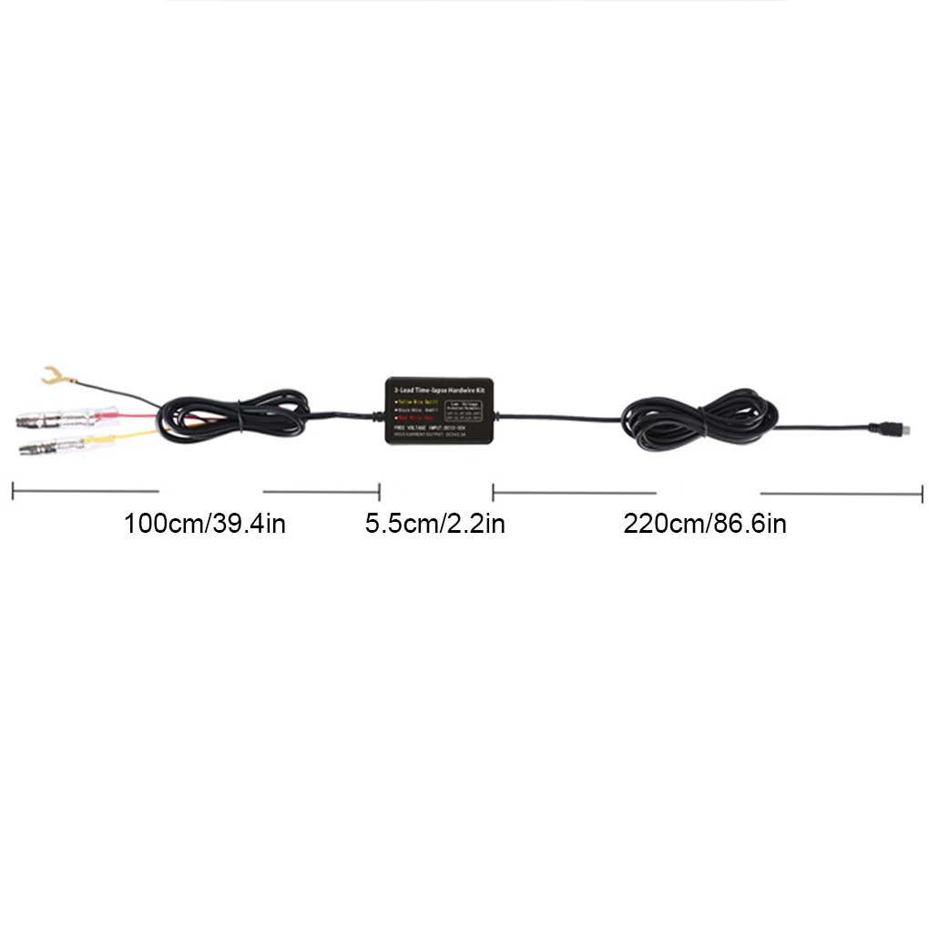 Portable And Universal Compatibility Type-C Hardwire Kit For DashCam Fast Charging Easy To Install MCIROhead