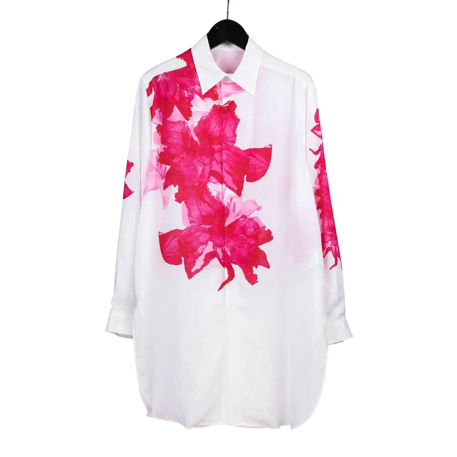 TOP-YAMAMOTO25SS New Spring and Summer Women's Printed Shirts