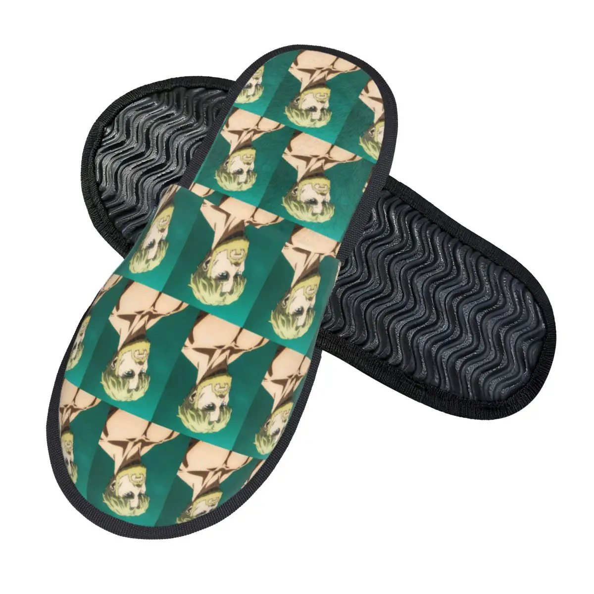 Custom Attack On Titan Zeke Yeager Slippers Memory Foam Warm Soft Women House Slipper Indoor Cozy Shoes