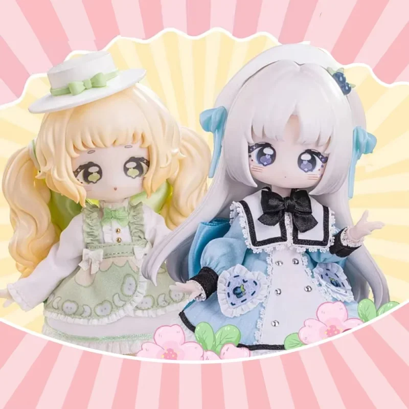 Genuine Moowooart Sugar Index 100% Bjd Blind Box 1/12 Action Figures Joint Doll Ornament Trendy Toys Mystery Box Surprise Gift