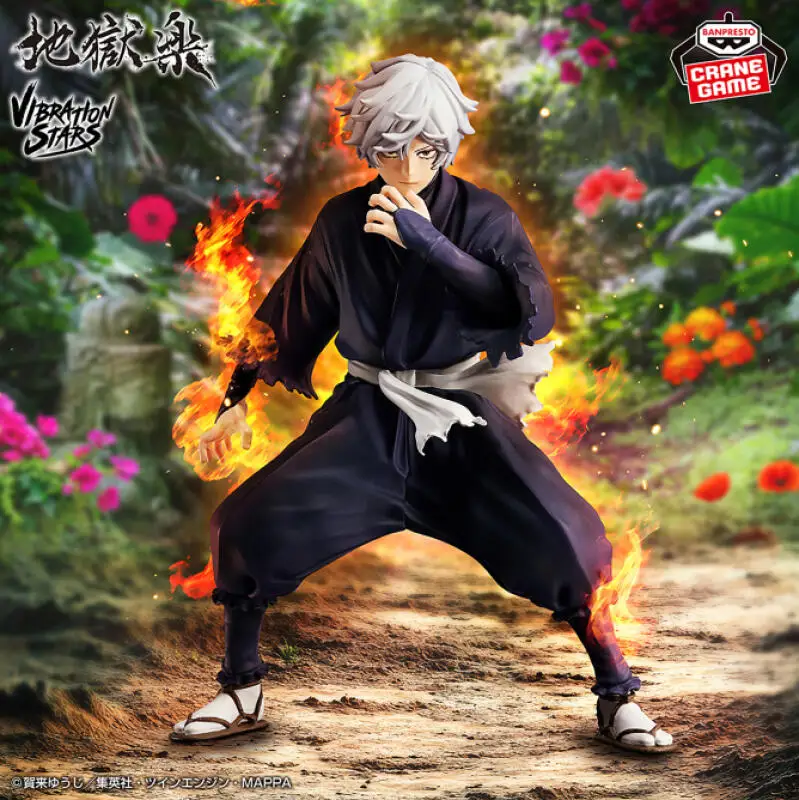 Figuras de Acción Originales de Bandai, Banpresto Hell's Paradise Jigokuraku Gabimaru, Muñeco de Anime, Modelo de Juguete, Regalo para Festivales