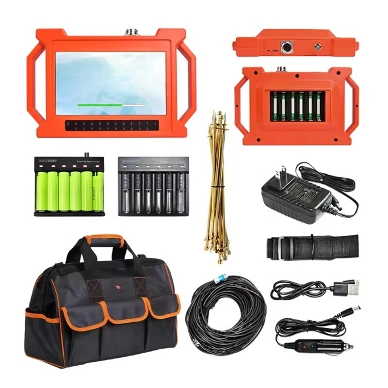 

18 Channels Quick Detection Geophysical Water Survey Equipment PQWT-300A 300m Borehole Underground Water Detector Finder