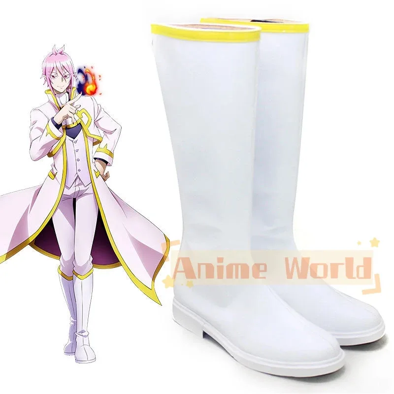 

AAA 2025 Добро пожаловать в школу демонов! - У меня прибыли! Белые туфли Iruma-kun Alice Asmodeus, ботинки для косплея