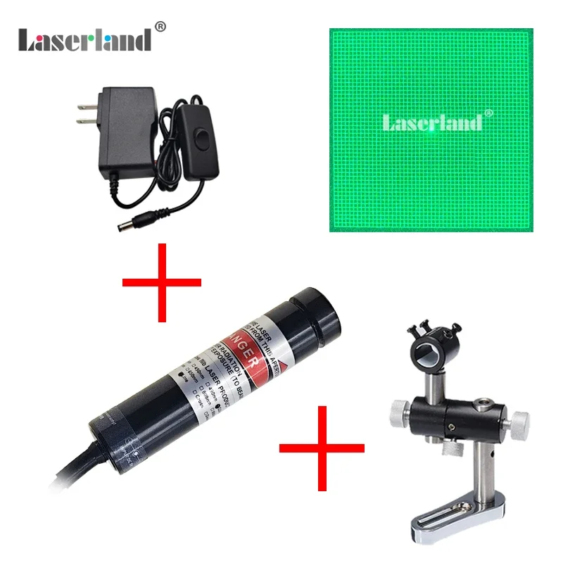 50*50 520nm Grid Matrix Green Light Grating Laser Module